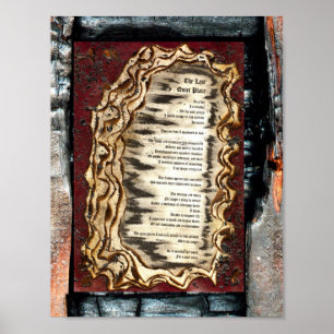 De laatste stille plaats poster