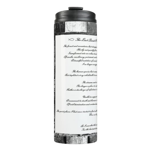 De laatste stille plaats thermosbeker (Voorkant)