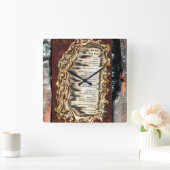 De laatste stille plaats vierkante klok (Huis)