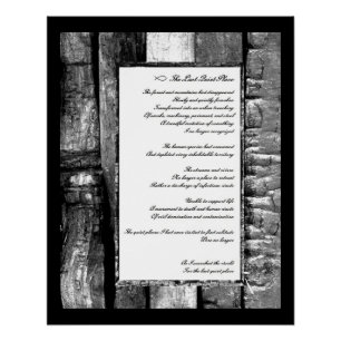 De laatste stille plek perfect poster