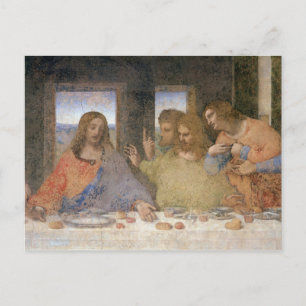 De laatste Supper, 1495-97 Briefkaart