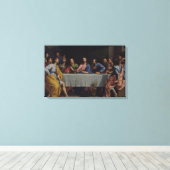 De laatste Supper, 1648 Canvas Afdruk (Insitu (Houten vloer))
