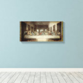 De laatste Supper Canvas druk Afdruk (Insitu (Houten vloer))