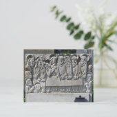 De laatste Supper Gravestone Briefkaart (Staand voorkant)