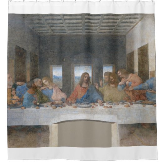 De laatste Supper, Leonardo da Vinci Douchegordijn (Voorkant)