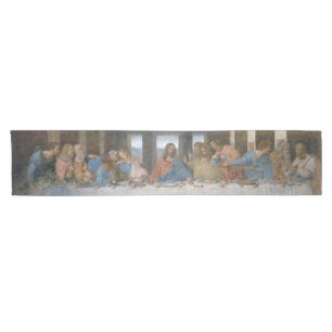De laatste Supper, Leonardo da Vinci Korte Tafelloper