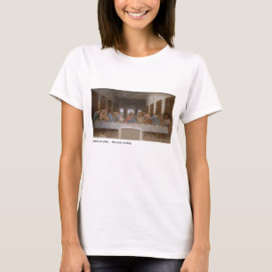 De laatste Supper Leonardo da Vinci T-shirt