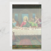 De laatste Supper oorspronkelijk door Leonardo da Briefpapier (Voorkant / Achterkant)