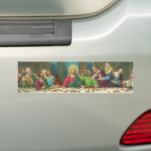 De laatste Supper oorspronkelijk door Leonardo da  Bumpersticker (Op auto)