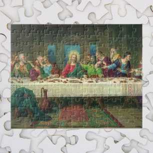 De laatste Supper oorspronkelijk door Leonardo da  Legpuzzel