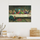 De laatste Supper oorspronkelijk door Leonardo da  Poster (Keuken)