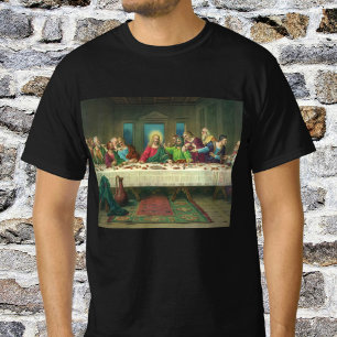 De laatste Supper oorspronkelijk door Leonardo da  T-shirt