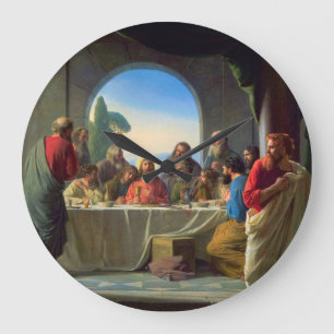 De laatste Supper van Carl Bloch Grote Klok