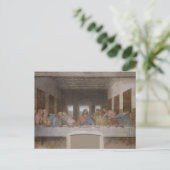De laatste Supper van Leonardo da Vinci Briefkaart (Staand voorkant)