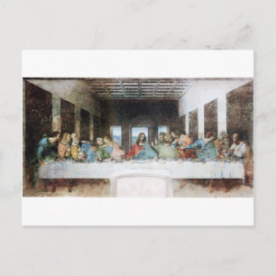 De laatste Supper van Leonardo Da Vinci Briefkaart
