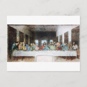 De laatste Supper van Leonardo Da Vinci Briefkaart