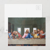De laatste Supper van Leonardo da Vinci Briefkaart (Voorkant / Achterkant)