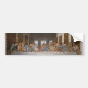 De laatste Supper van Leonardo Da Vinci Bumpersticker