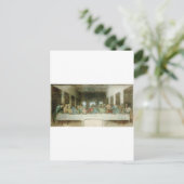 De laatste Supper van Leonardo Da Vinci c. 1495-14 Briefkaart (Staand voorkant)