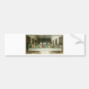 De laatste Supper van Leonardo Da Vinci c. 1495-14 Bumpersticker