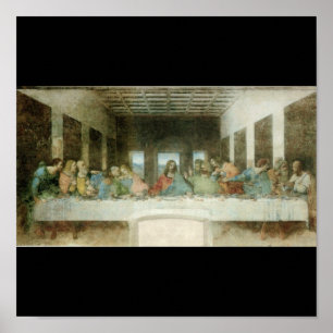 De laatste Supper van Leonardo Da Vinci c. 1495-14 Poster