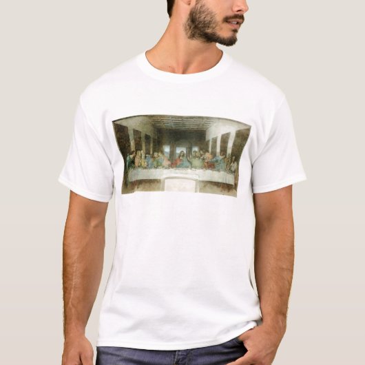 De laatste Supper van Leonardo Da Vinci c. 1495-14 T-shirt (Voorkant)