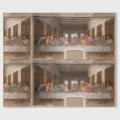 De laatste Supper van Leonardo Da Vinci Cadeaupapier (Vlak)