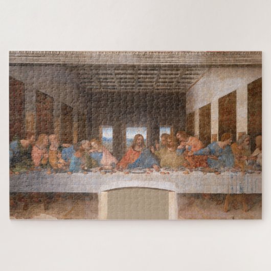 De laatste Supper van Leonardo Da Vinci Legpuzzel (Horizontaal)