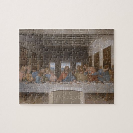 De laatste Supper van Leonardo da Vinci Legpuzzel (Horizontaal)