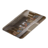 De laatste Supper van Leonardo da Vinci Magneet (Linkerzijde)