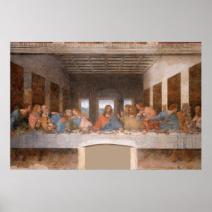 De laatste Supper van Leonardo Da Vinci Poster