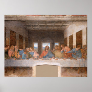 De laatste Supper van Leonardo Da Vinci Poster