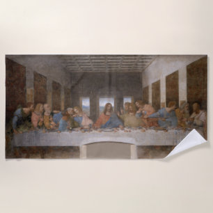 De laatste Supper van Leonardo Da Vinci Strandlaken