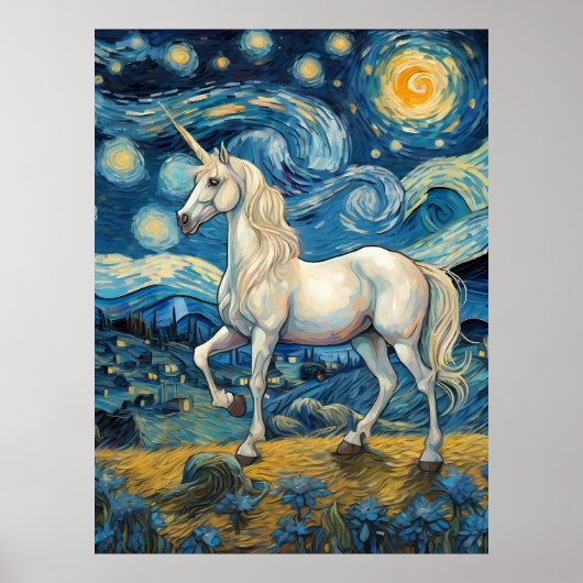 De laatste Unicorn Poster (Voorkant)