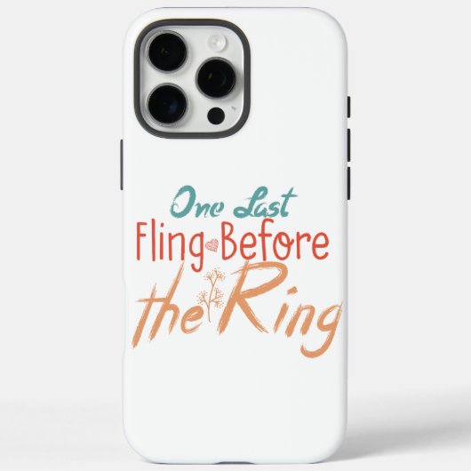 De laatste viering voor het huwelijk Case-Mate iPhone case (Achterkant)