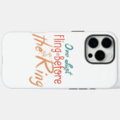 De laatste viering voor het huwelijk Case-Mate iPhone case (Achterkant (horizontaal))