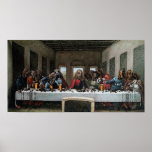 De laatste wandelaar, wandelende windstijl poster