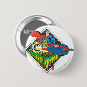 De laatste zoon van Krypton Ronde Button 5,7 Cm (Voorkant /achterkant)