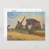 De laboratoria van het Briefkaart Georges Seurat (Voorkant / Achterkant)