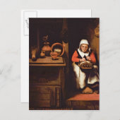 De lacemaker briefkaart (Voorkant / Achterkant)