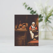 De lacemaker briefkaart (Staand voorkant)