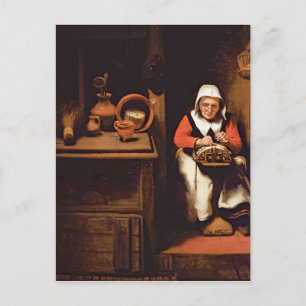 De lacemaker briefkaart