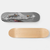 De lachende krokodil en de vliegen skateboard (Horizontaal)