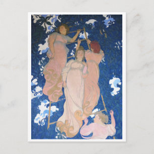 De Ladder in de Foliage, Maurice Denis Briefkaart