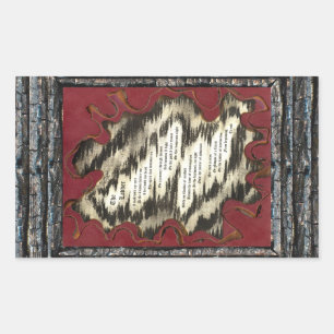 De Ladder Rechthoekige Sticker