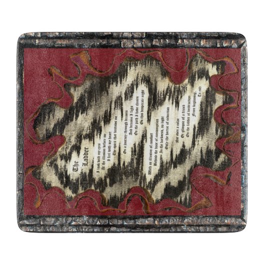 De Ladder Snijplank (Voorkant)