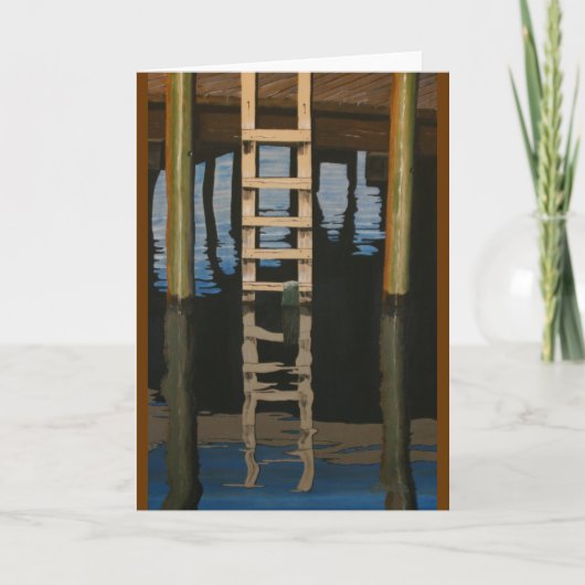 De Ladder van het dok Kaart (Voorkant)