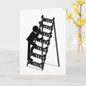 De Ladders van Succes Beklimmen Kaart (Gele Bloem)