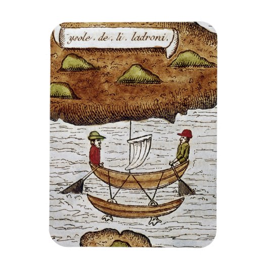 DE LADRONE-EILANDEN MAGNEET (Verticaal)