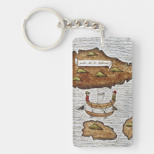 DE LADRONE-EILANDEN SLEUTELHANGER (Voorkant)